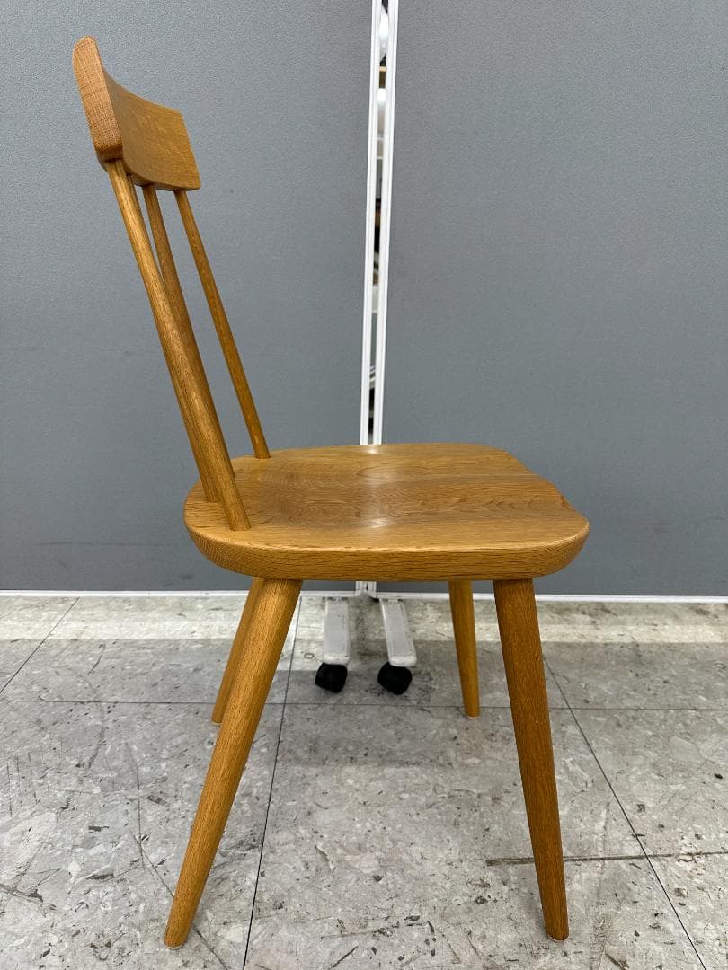 飛騨産業　ダイニングチェア　TUGUMI　ブラウン　①