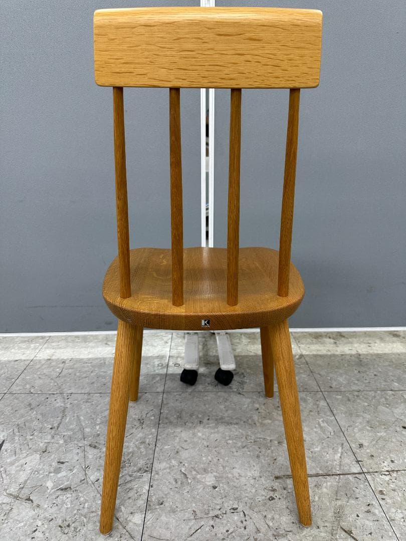 飛騨産業　ダイニングチェア　TUGUMI　ブラウン　①