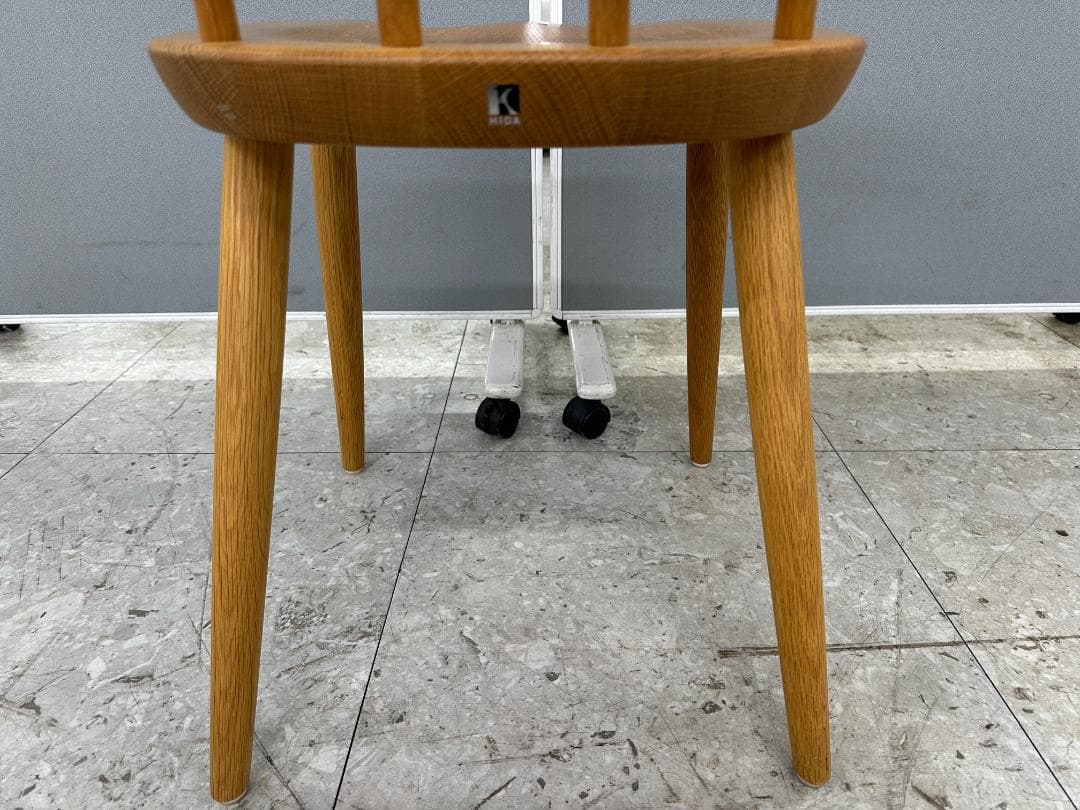 飛騨産業　ダイニングチェア　TUGUMI　ブラウン　①