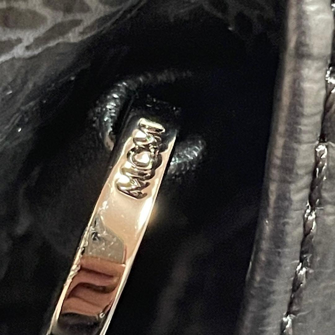 美品♡MCM スタッズ リュック 黒 mini