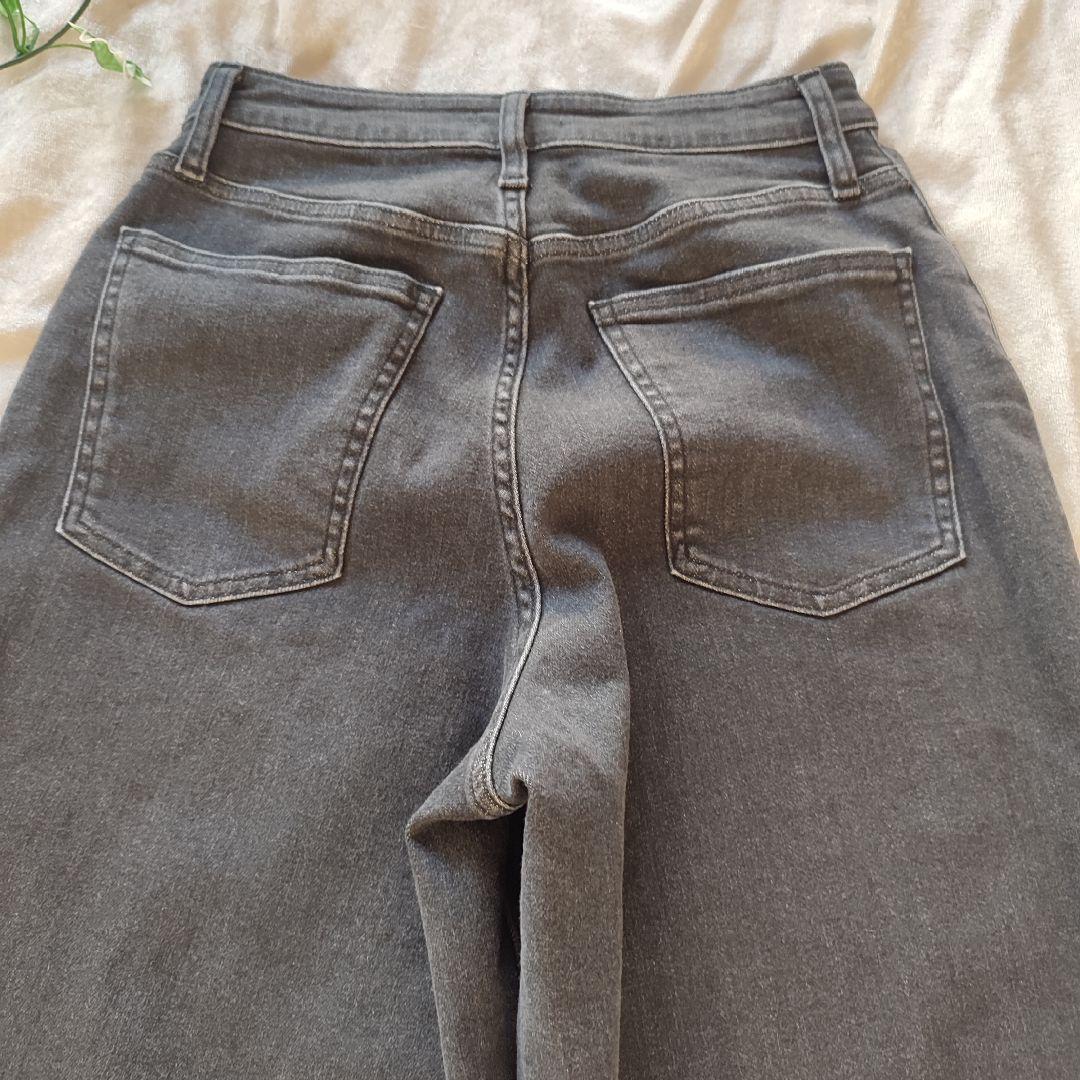 [新品]COUDRE ハイウエストデニム 25 BLACKブラック BLK