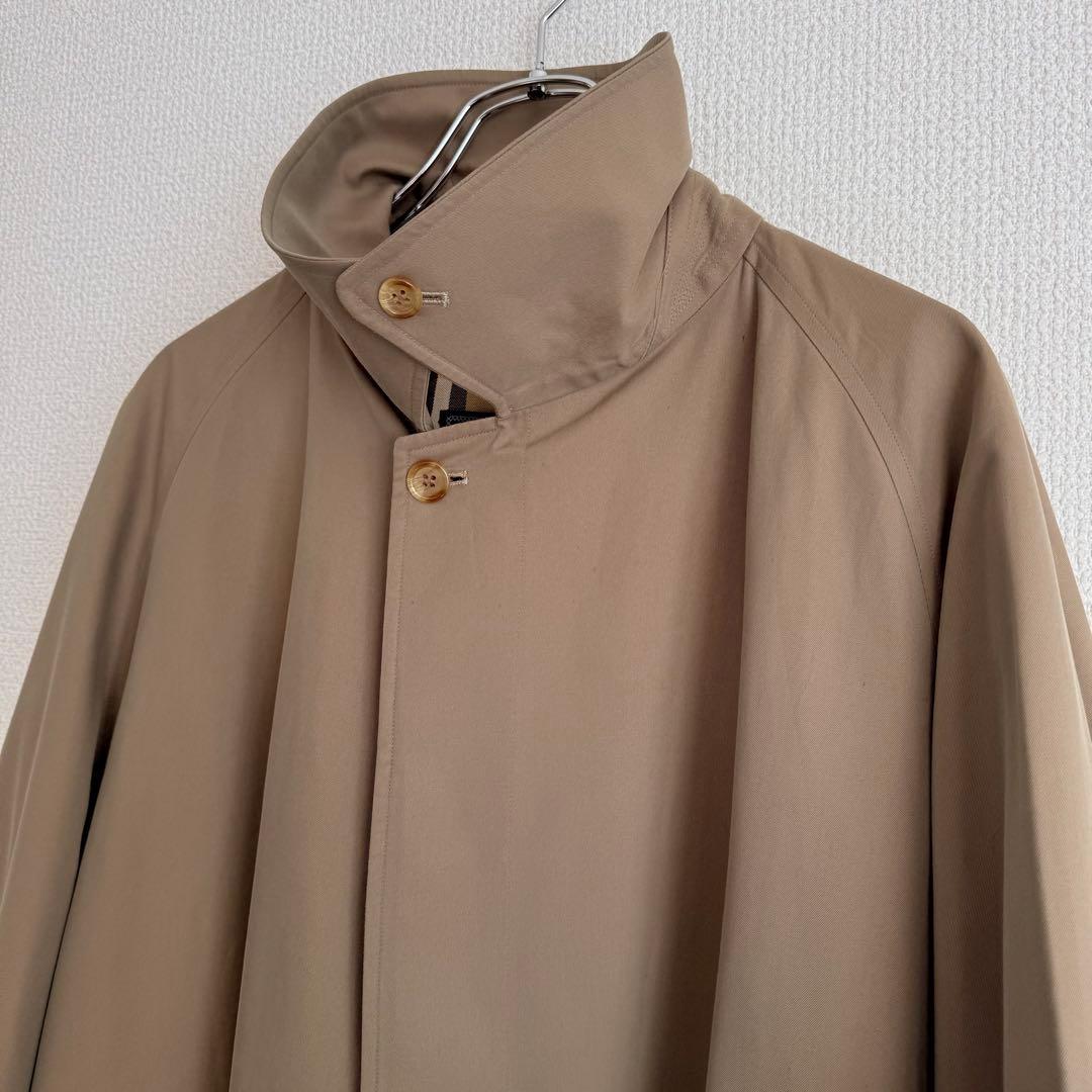 【一枚袖】Burberrys ステンカラーコート 丸善 コットン100%