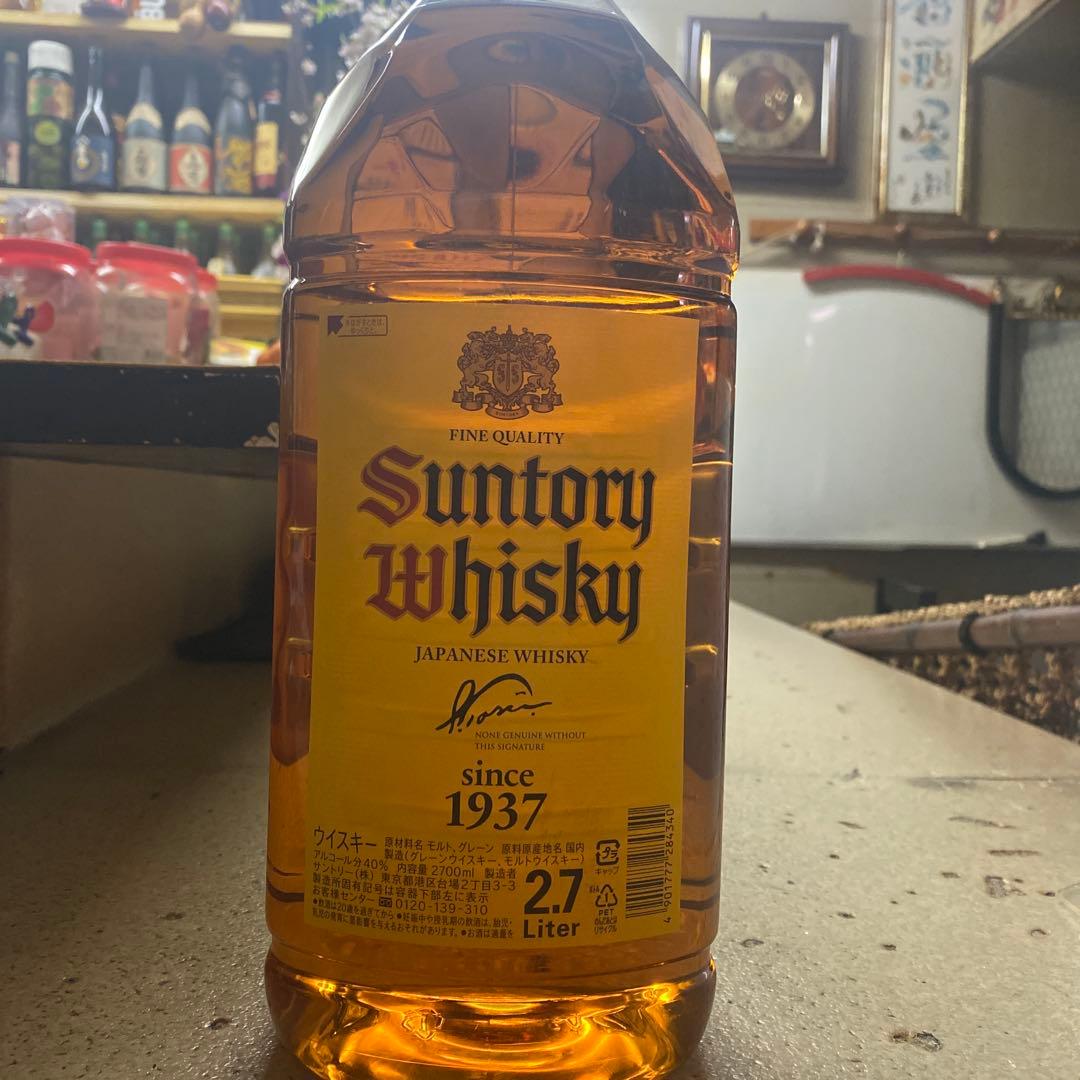 サントリー角瓶2.7リットル✖️4本