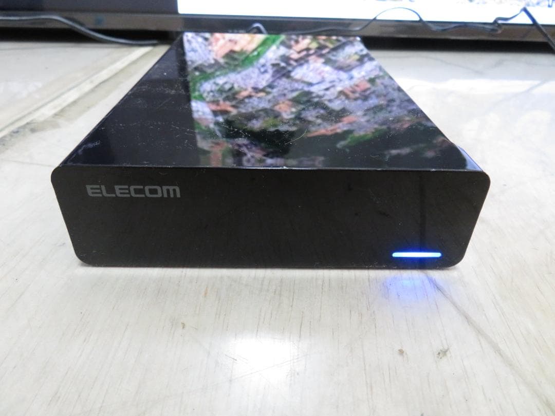 ELECOM TV録画 4TB 外付けハードディスク ELD-FTV040UBK