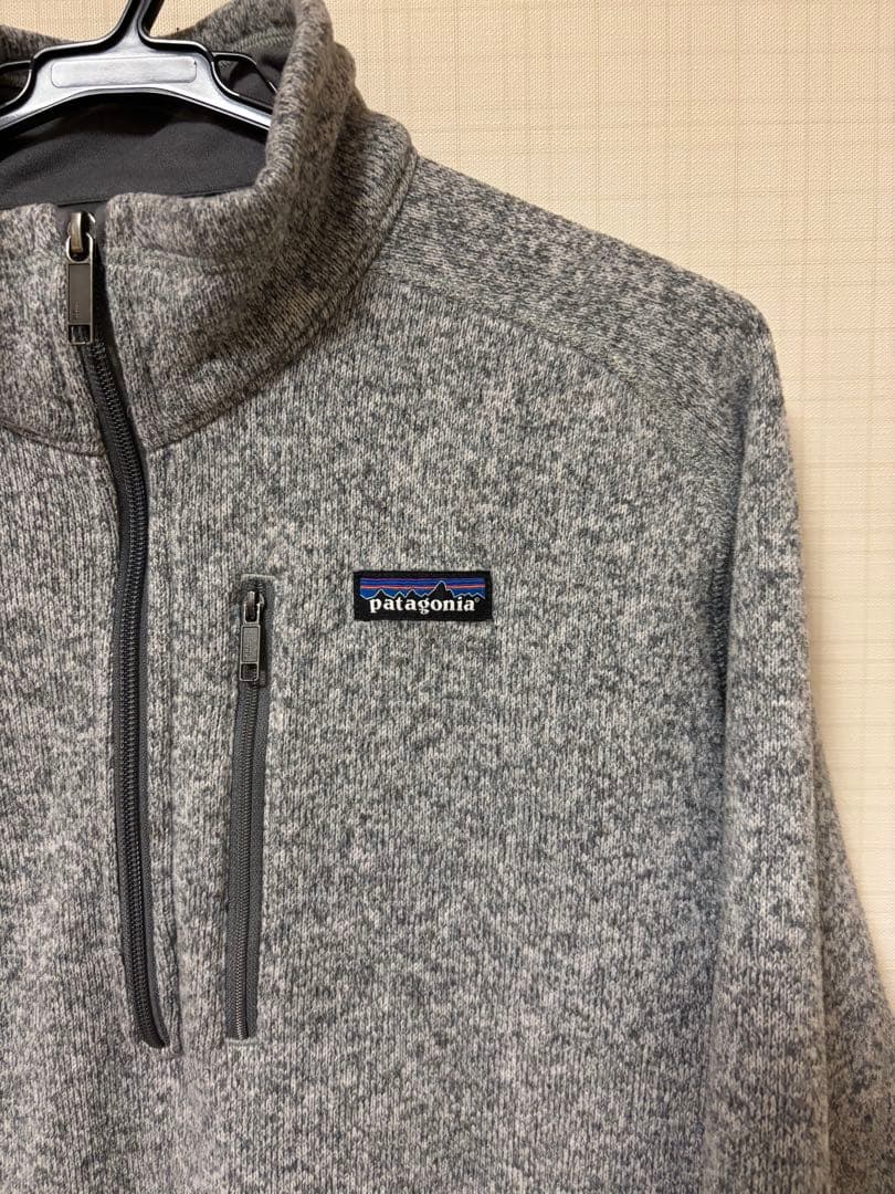 パタゴニア ベター セーター ハーフジップ L グレー