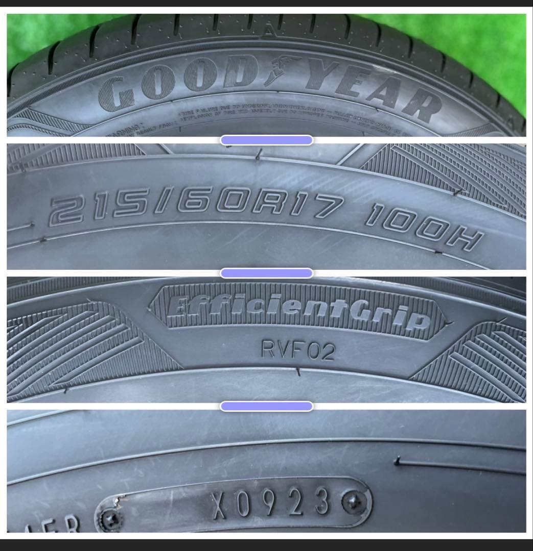 タイヤ・ホイール GOOD YEAR Efficientgrip 215/60/R17 100H