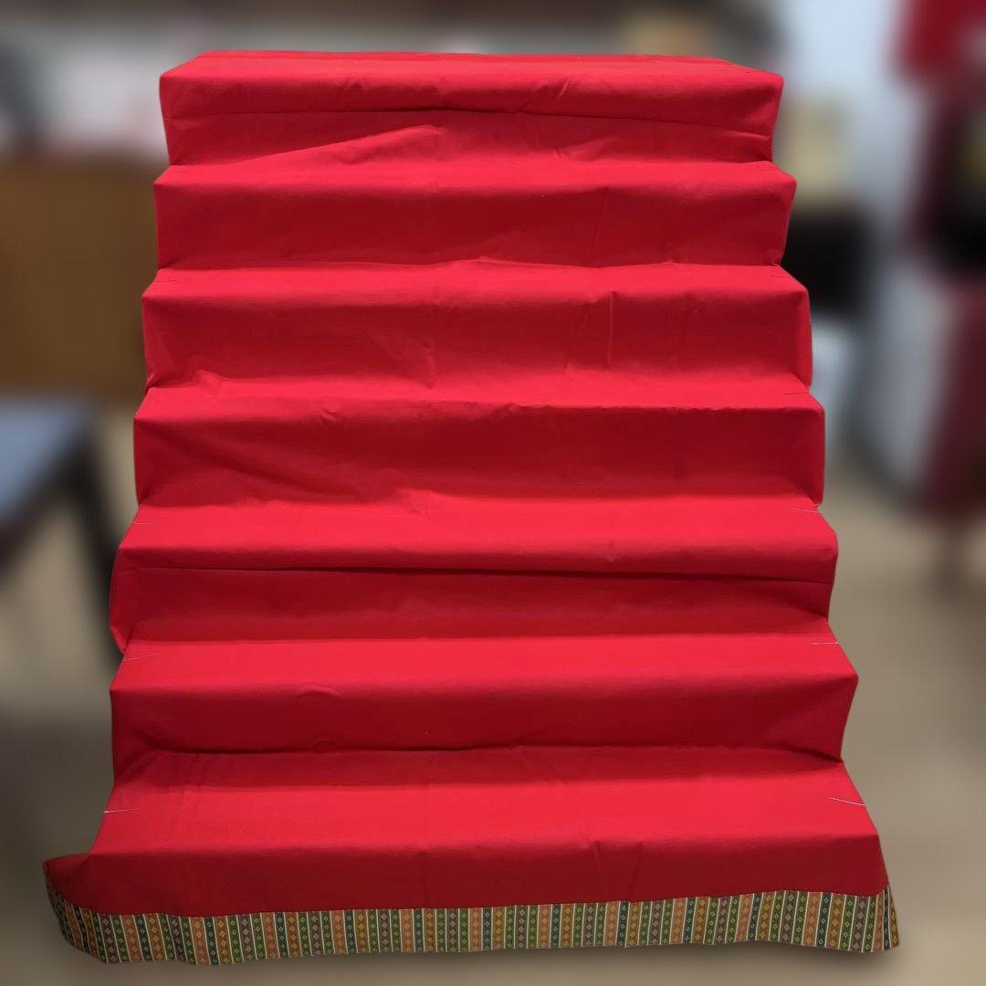 雛人形用スチール段40号（120センチ）7段