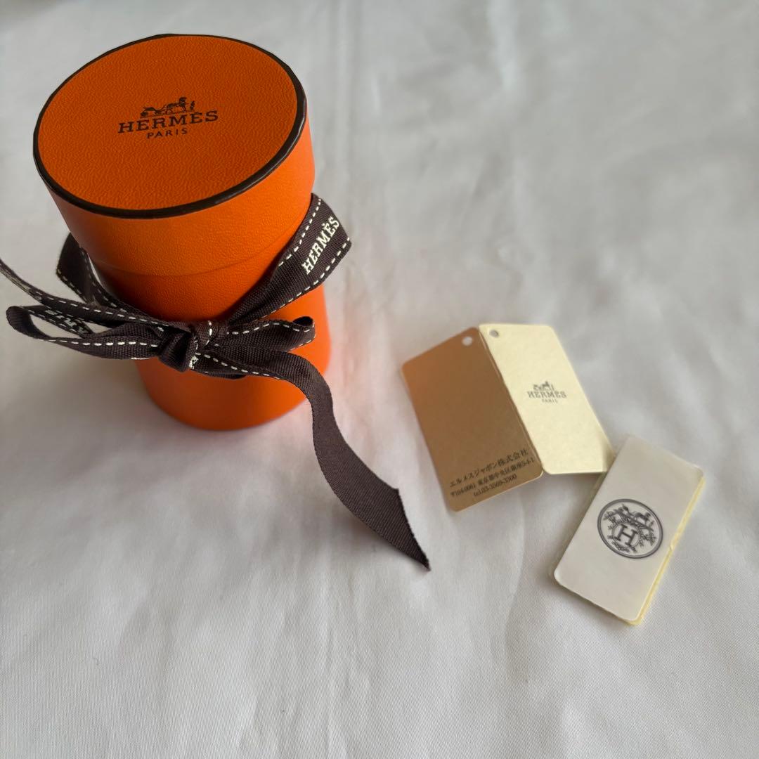 エルメス　ツイリー　LES CLES A POIS　黒