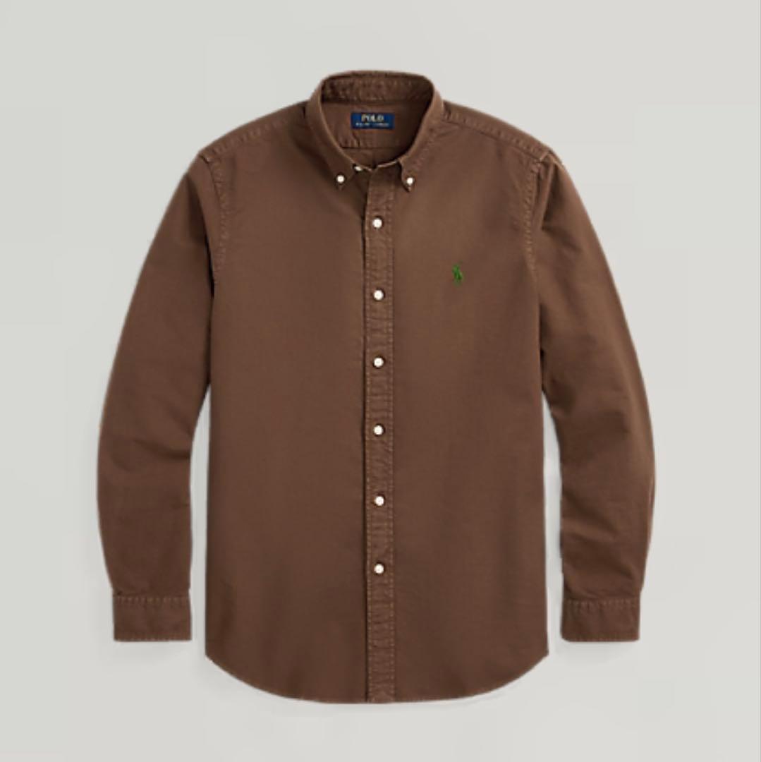 【POLO】クラシック フィット ガーメントダイド オックスフォード シャツ