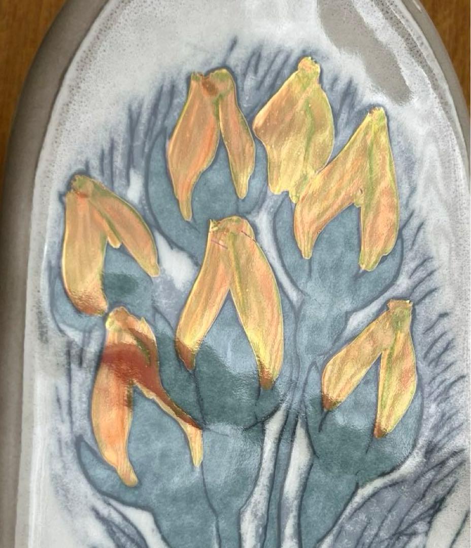 ARABIA ヘルヤ \"Punaiset ruusunnuput\" 陶板画