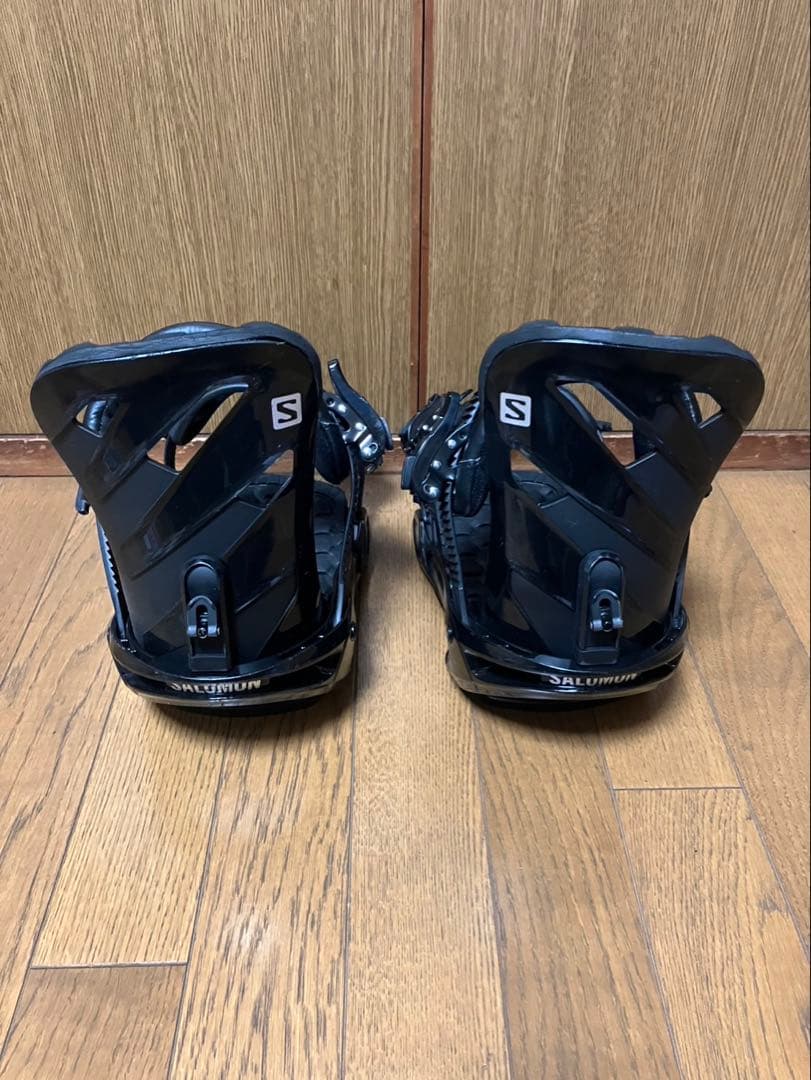 たーくー　Salomon スノーボードビンディング ブラックMサイズ