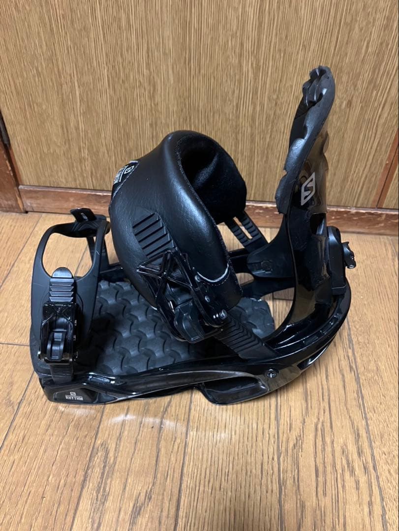 たーくー　Salomon スノーボードビンディング ブラックMサイズ