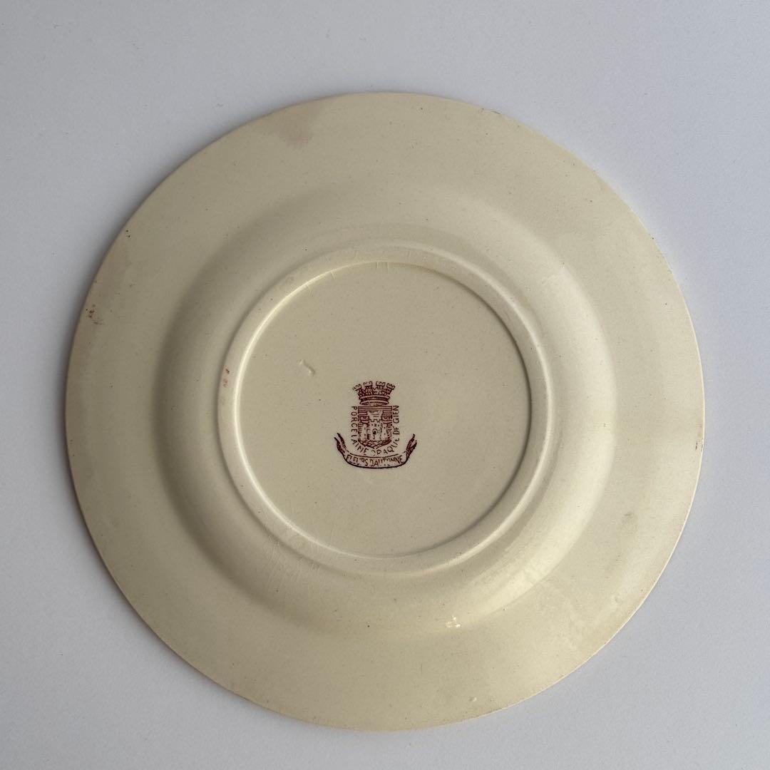 フランスアンティーク　Gien 秋の花　 FLEURS D'AUTOMNE