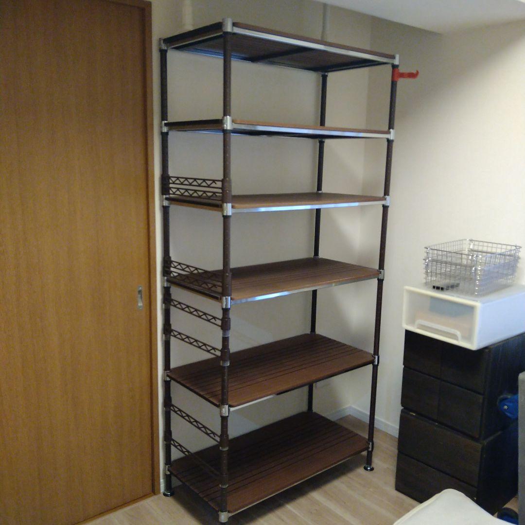 ホームエレクター　ルミナス　ブランチシェルフ　W900xD450xH1900mm