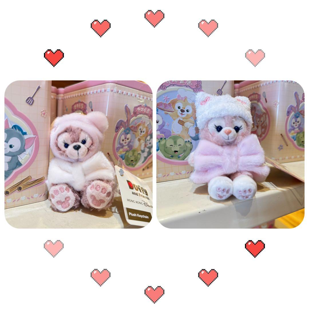 リーナベル　シェリーメイ　ぬいぐるみキーチェーン　香港ディズニー