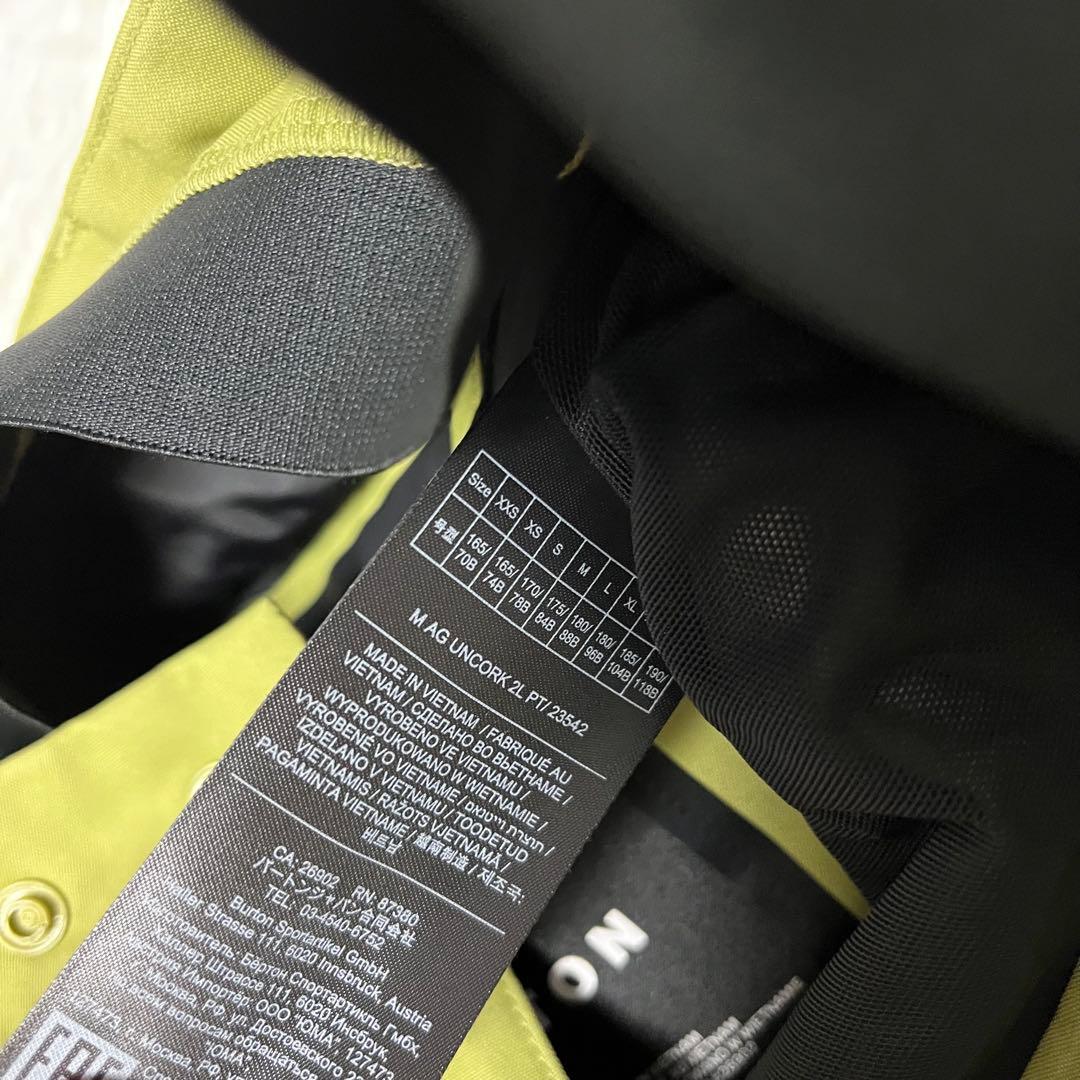 最高級 BURTON バートン アナログ UNCORK AG カーキ パンツ