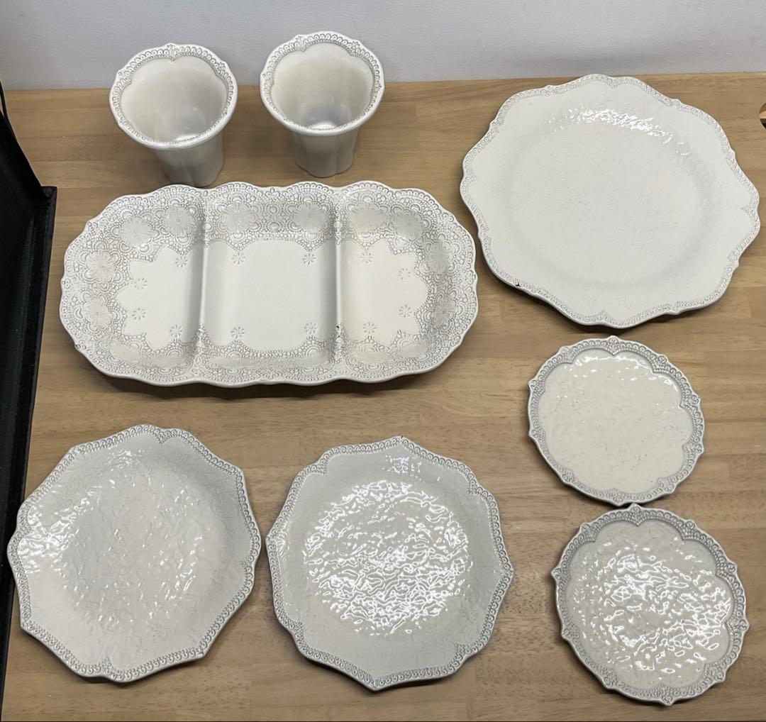 ※N La ceramica VBC CASA ラ・セラミカ　食器8点セット