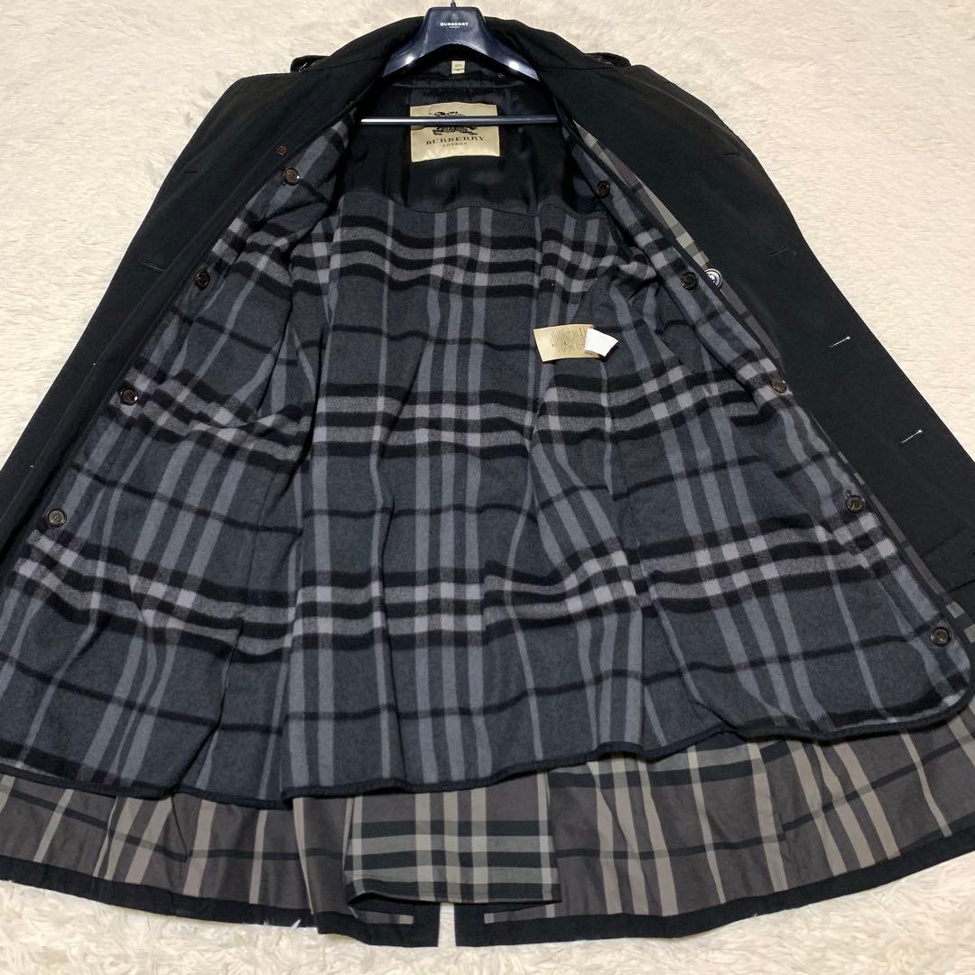 美品　近年モデル　バーバリー　トレンチコート　ライナー　ベルト　メガチェック