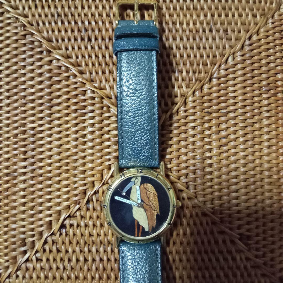 ピエールラニエ 腕時計 コウノトリ 稼動品