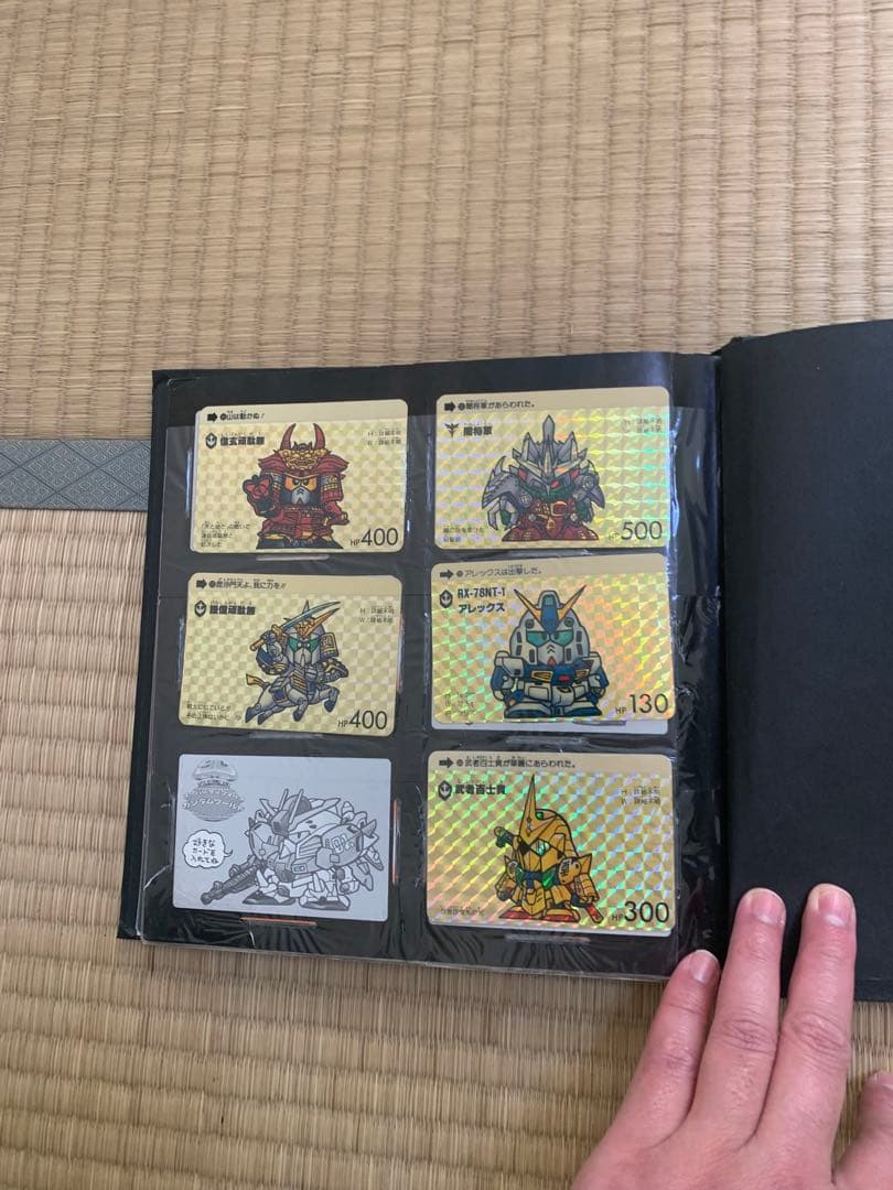 SDガンダム カードダス アルバム Vol.1・Vol.2 フルコンプ＋希少キラ