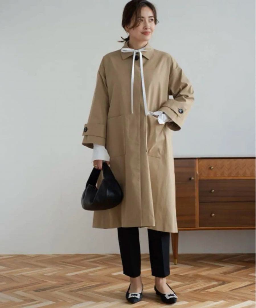 hyun88　ohga トレンチコート Sサイズ ベージュ