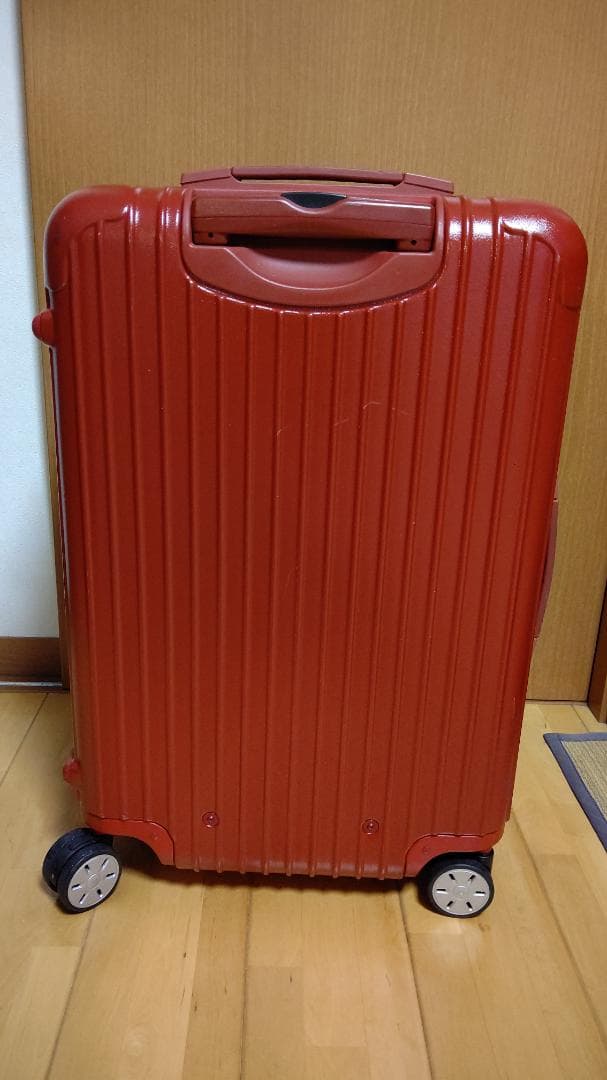 リモワ RIMOWA スーツケース 赤　4輪