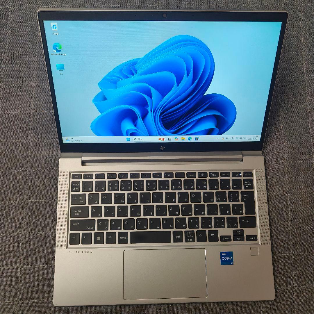 2023年9月 HP 美品 爆速 13世代 i5 16GB 新品512GB 59