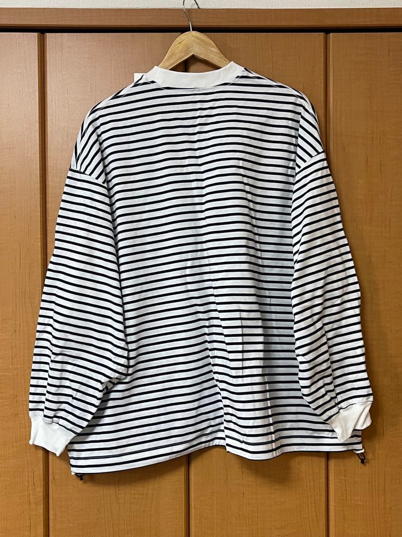 is-ness イズネス　バルーンロングスリーブTシャツ BALLON LONG