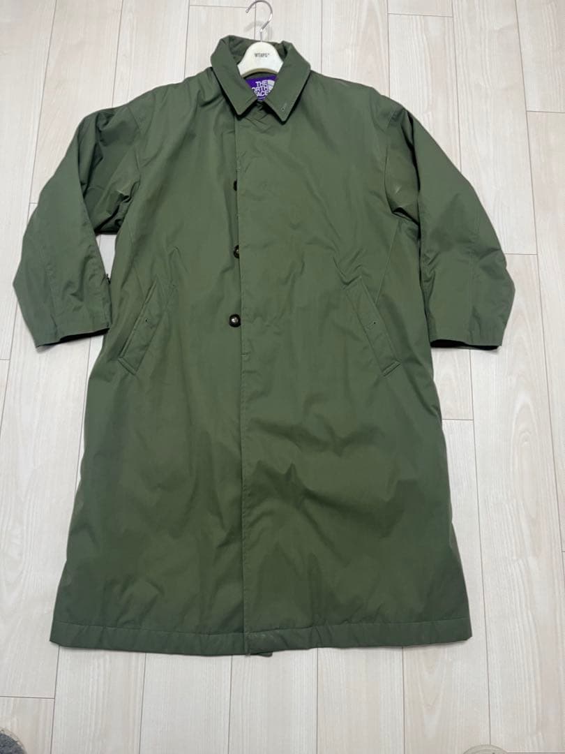 ビームス別注THE NORTH FACEパープルレーベルステンカラーコートM