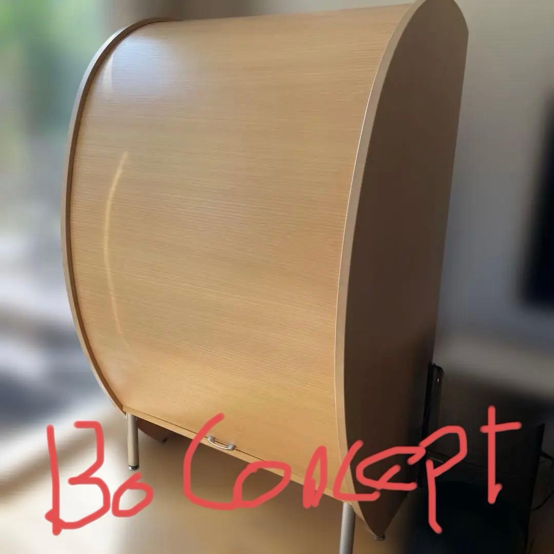 ナチュラル木製収納キャビネット