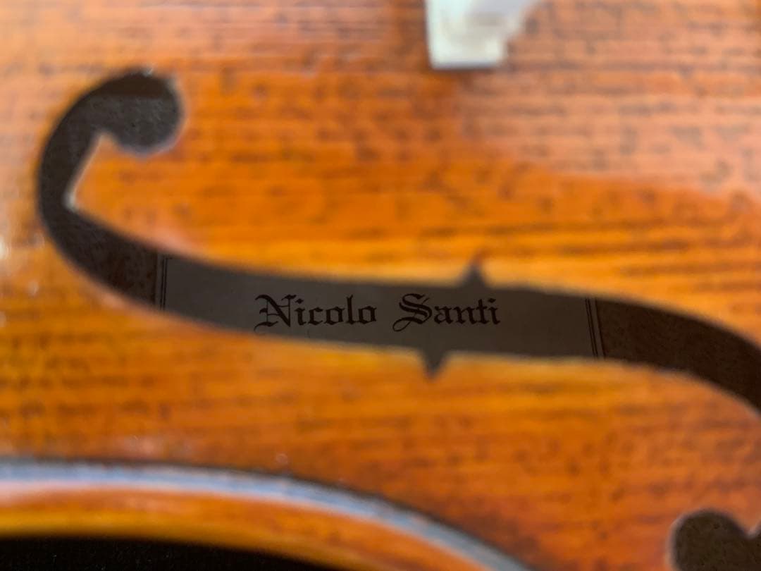 Nicolo Santi 虎杢 NSN50 1/4 バイオリン 2019年製
