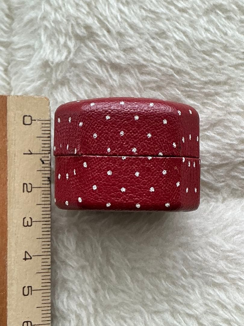 ヴィンテージアクセサリーケースBravington's 赤い六角形