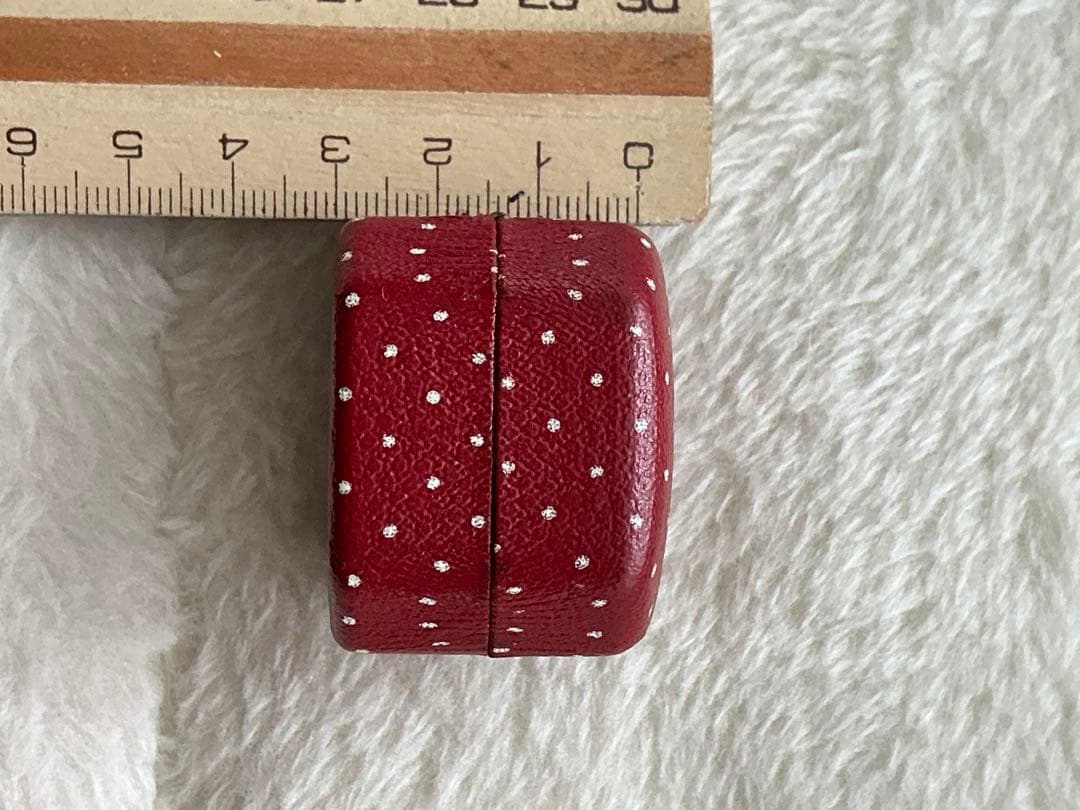 ヴィンテージアクセサリーケースBravington's 赤い六角形