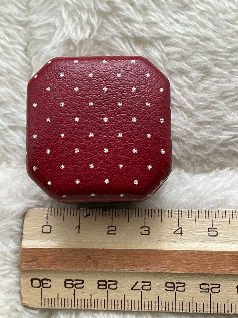 ヴィンテージアクセサリーケースBravington's 赤い六角形