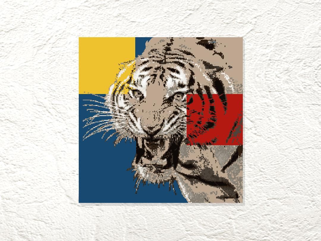 ファブリックパネル ファブリックボード 『Tiger』