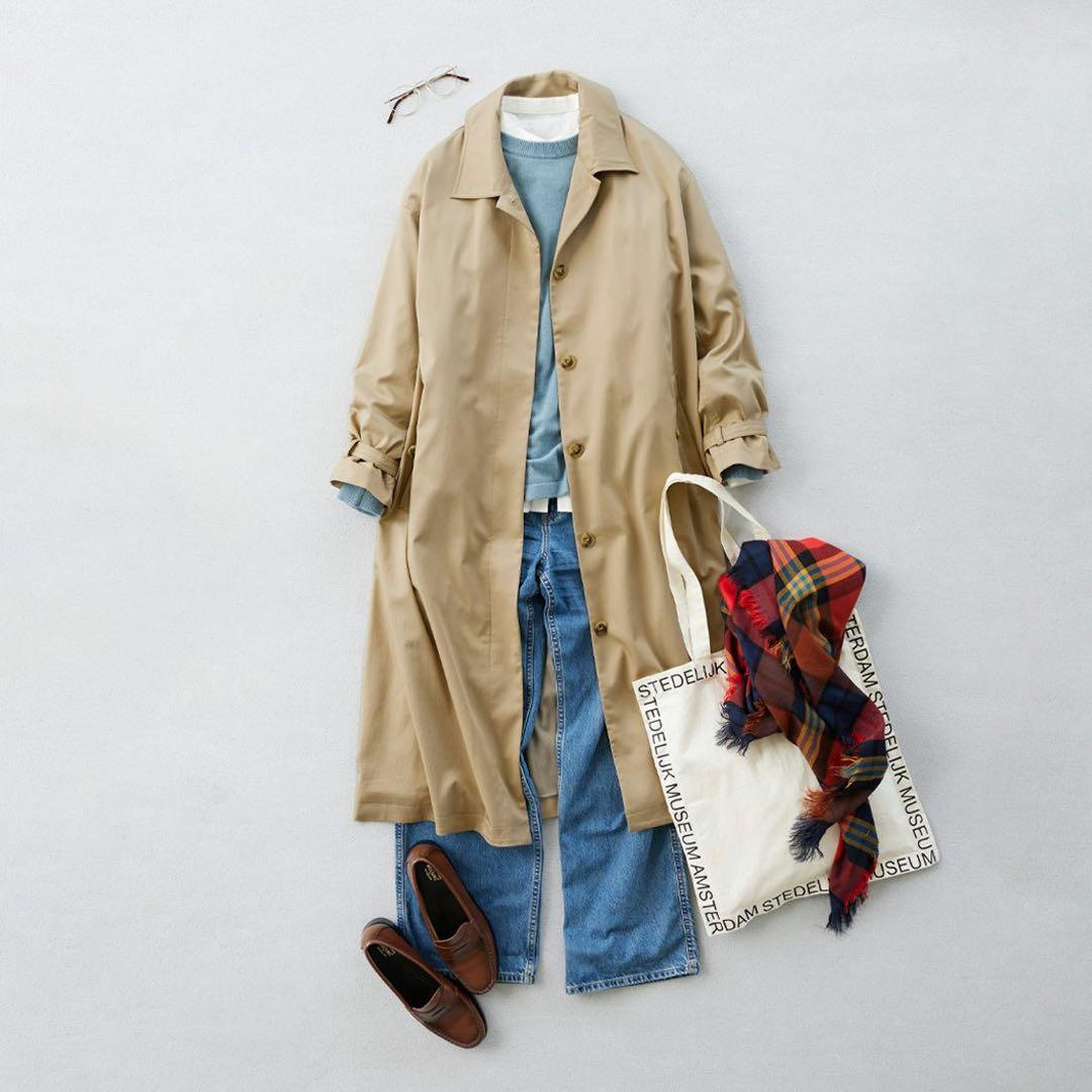 北欧暮らしの道具店「こんなの欲しいを、詰め込んで」着こなしきまるトレンチコート