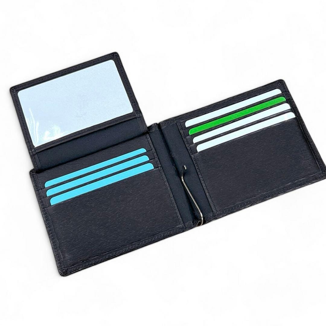 人気　PORTER ポーター　レザーマネークリップ ブラック