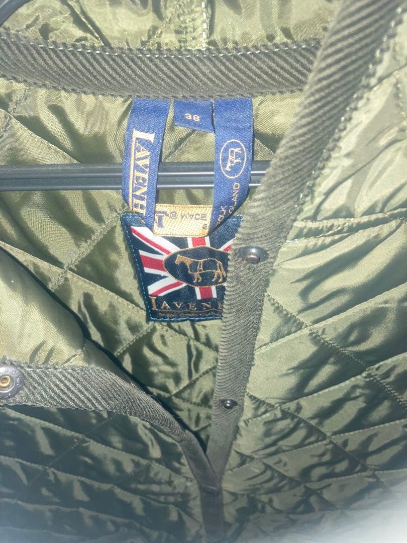 ラベンハムフード付きベスト