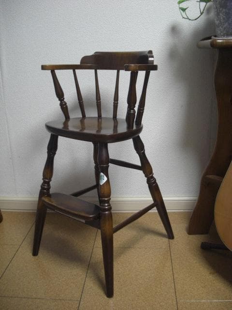 ◆キツツキ◆飛騨産業◆子供椅子◆ウインザーチェア◆1970年～2000年◆