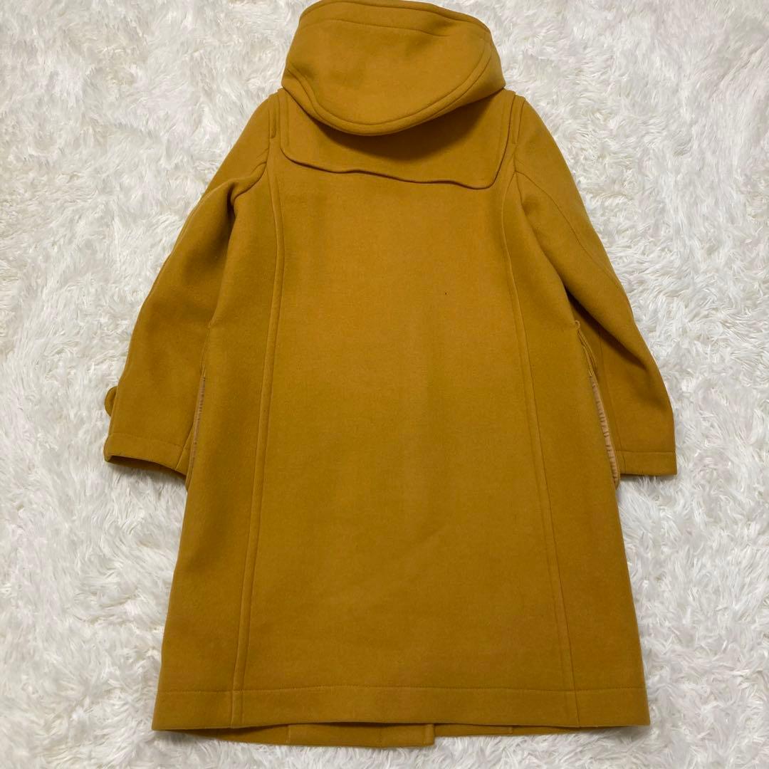 美品 マッキントシュ ダッフルコート 希少カラー からし色 マスタード 38 M