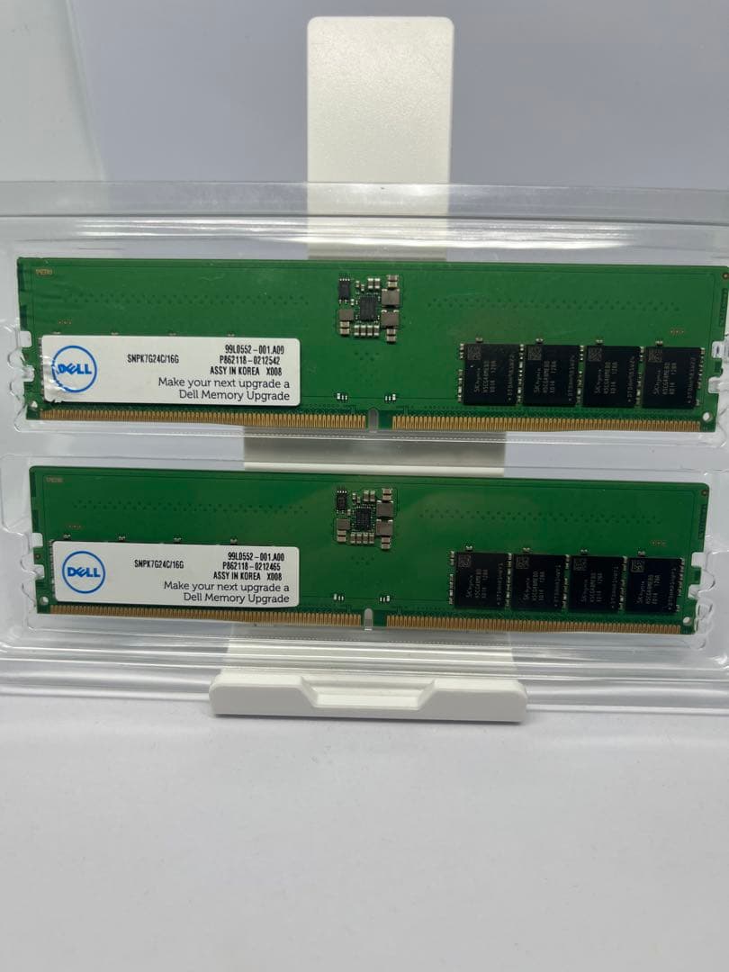 DELL DDR5 16GBx2 4800MHzメモリ