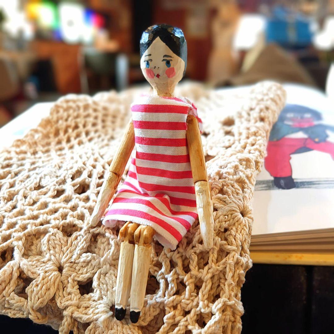 ペグドール ハンドメイド 19 アンティーク風 オランダ人形 ブライス