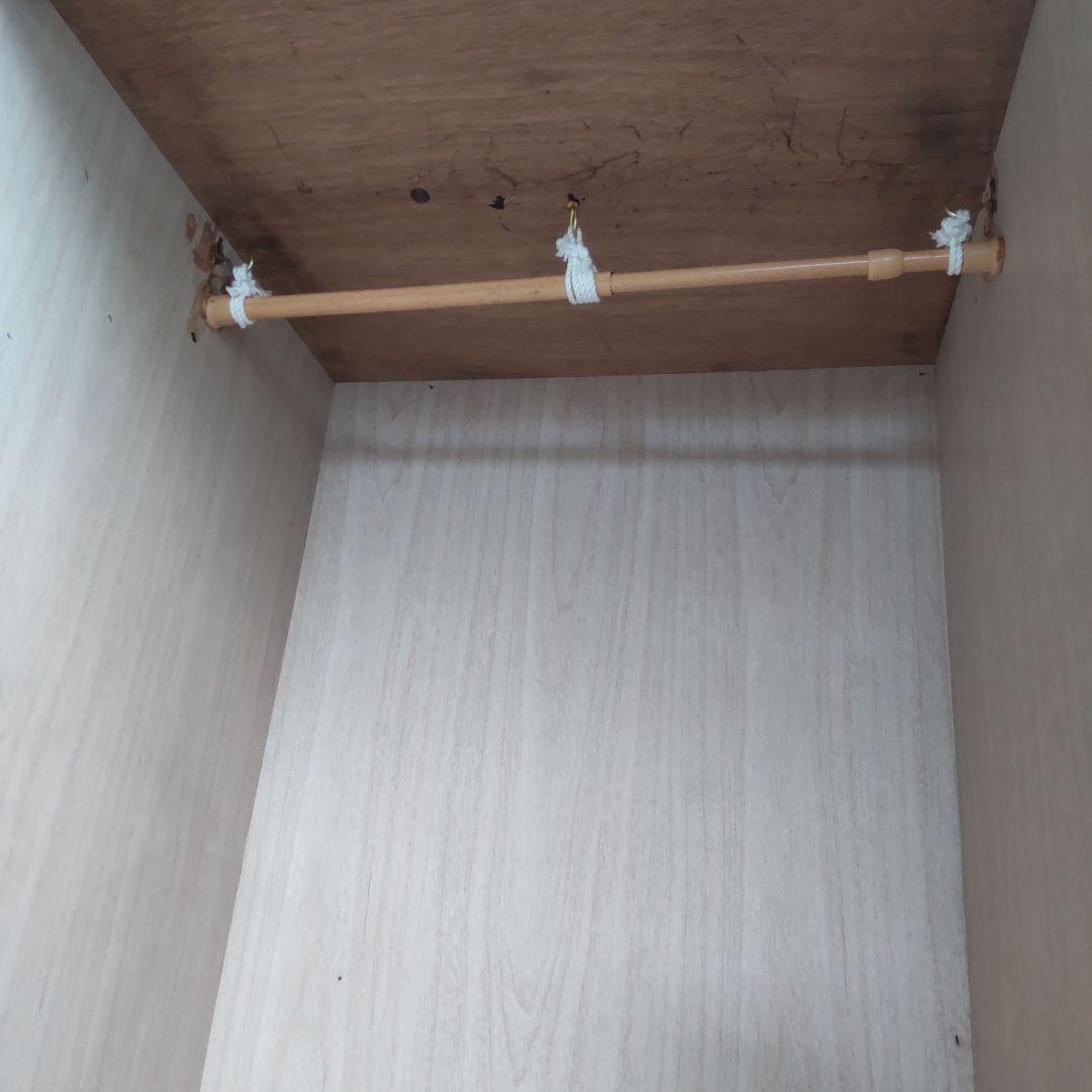 【送料込: たのメル便】洋服ダンス 昭和レトロ ※取りに来れば300円