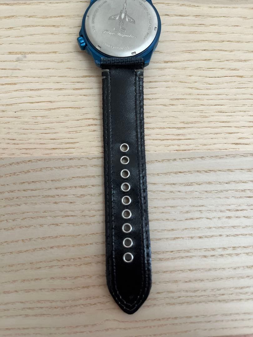 年末セール❗️ KENTEX JSDFモデル 紺色ナイロンベルト時計　ソーラー充電