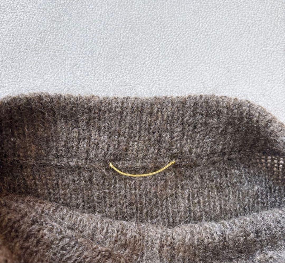 アパルトモン ドゥーズィエムクラス ボトルネック モヘアニット モカ 完売