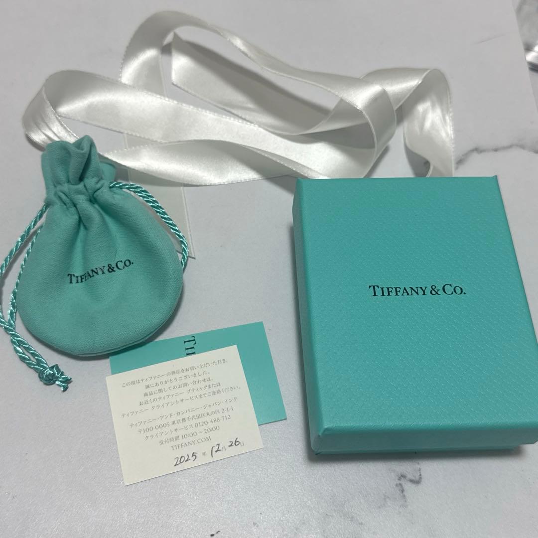 Tiffany & Co. ハート型 スタッドピアス