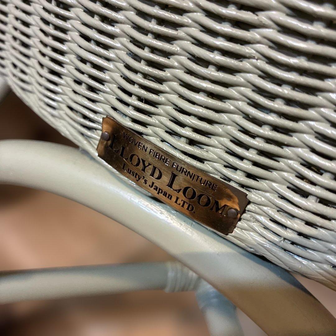 美品　LLOYD LOOM ロイドルーム チェア オリーブ　正規品