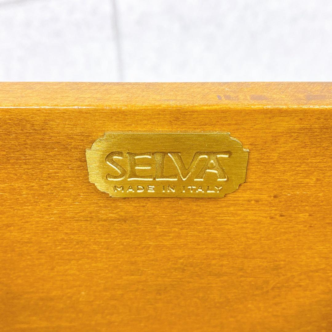 SELVA セルバ 木製キャビネット 4段チェスト イタリア製