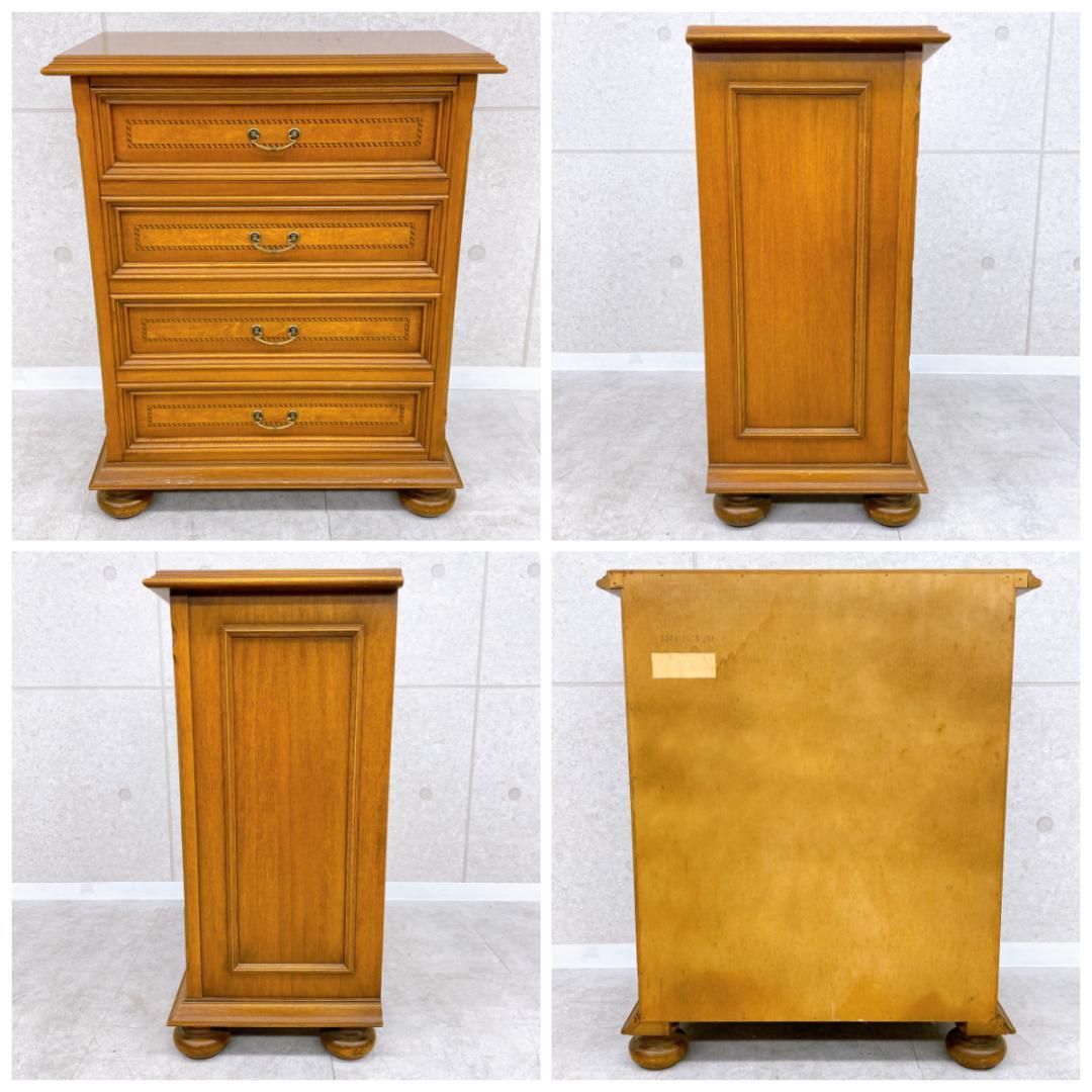 SELVA セルバ 木製キャビネット 4段チェスト イタリア製