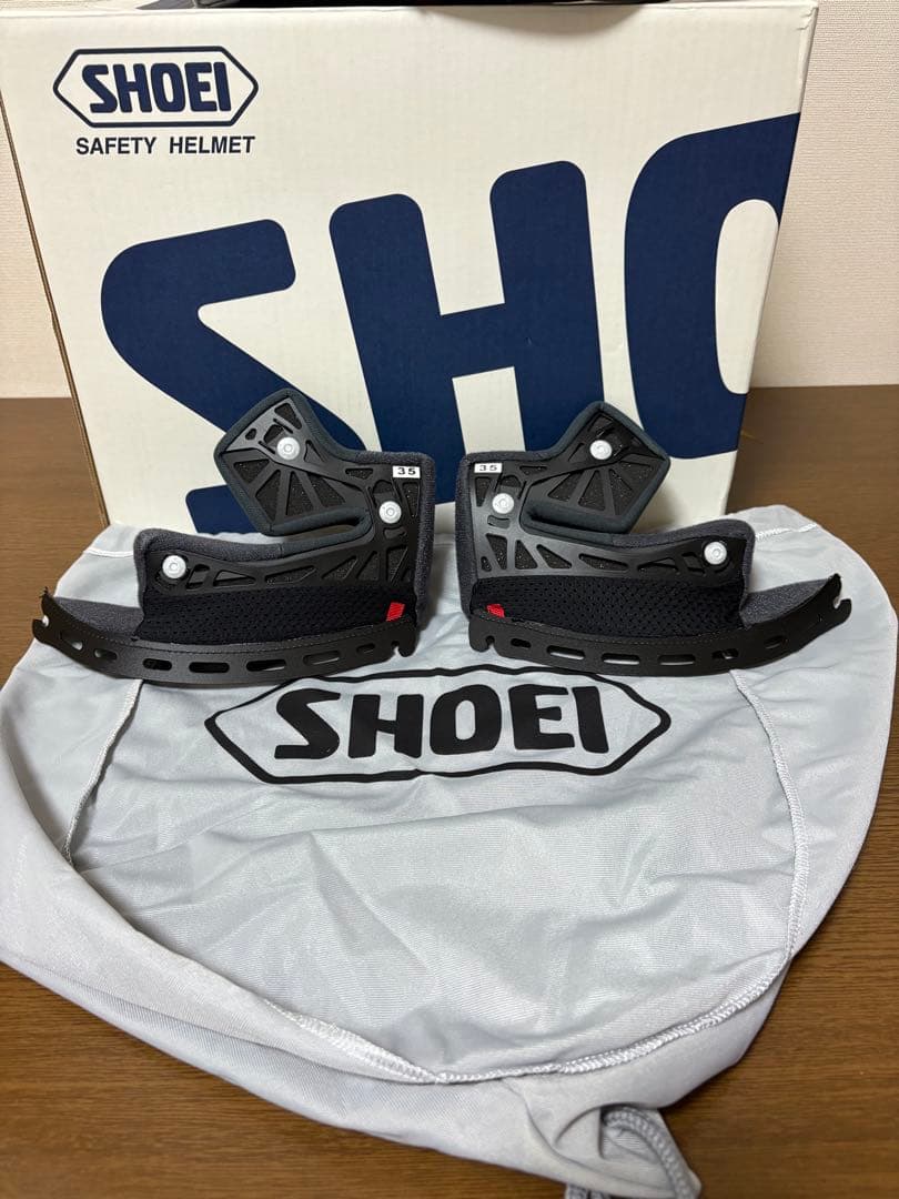 SHOEI フルフェイスヘルメット ブルーシールド付き